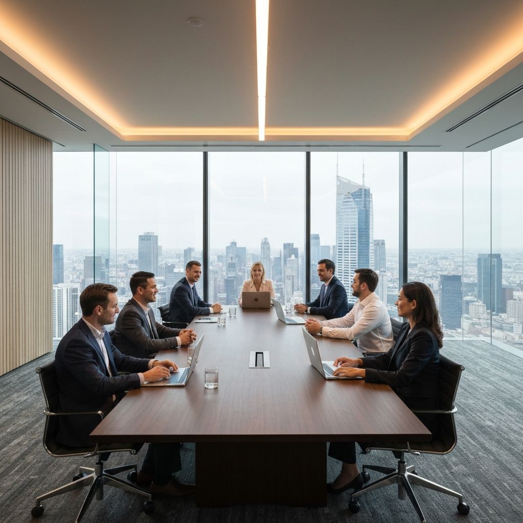 Wattworks team collaborating in a modern office